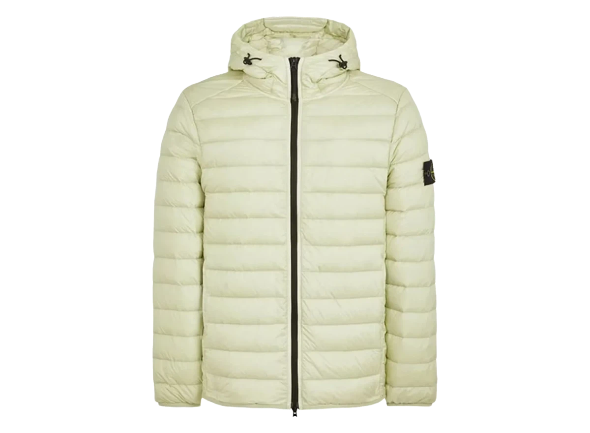 Foto del prodotto Stone Island Giubbotto Vera Piuma Jacket Pistachio