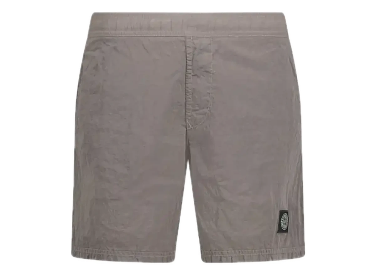 Stone Island Compass Logo Swim Shorts Dove Grey product photo