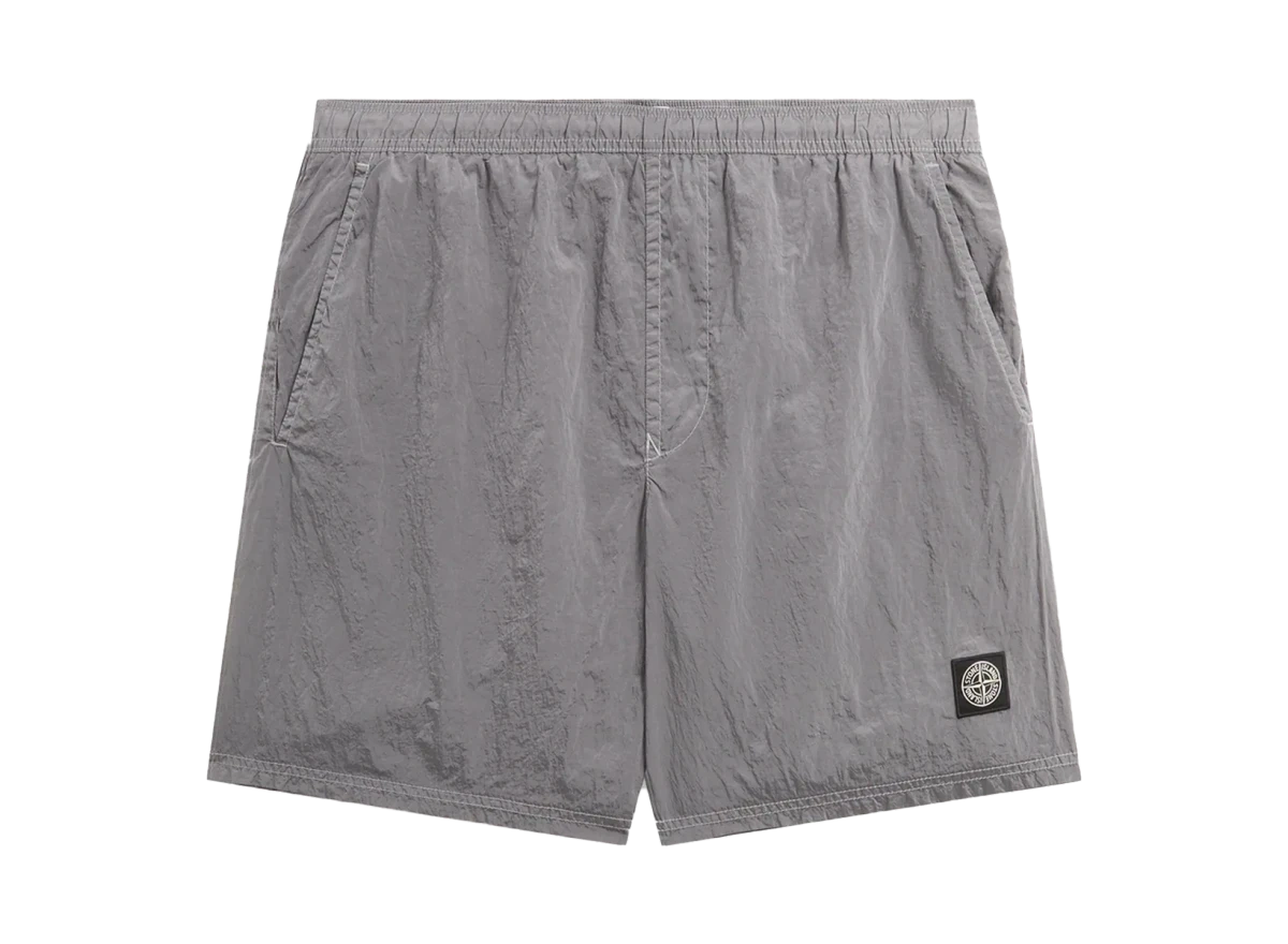 Stone Island Compass Logo Swim Shorts Dust product photo