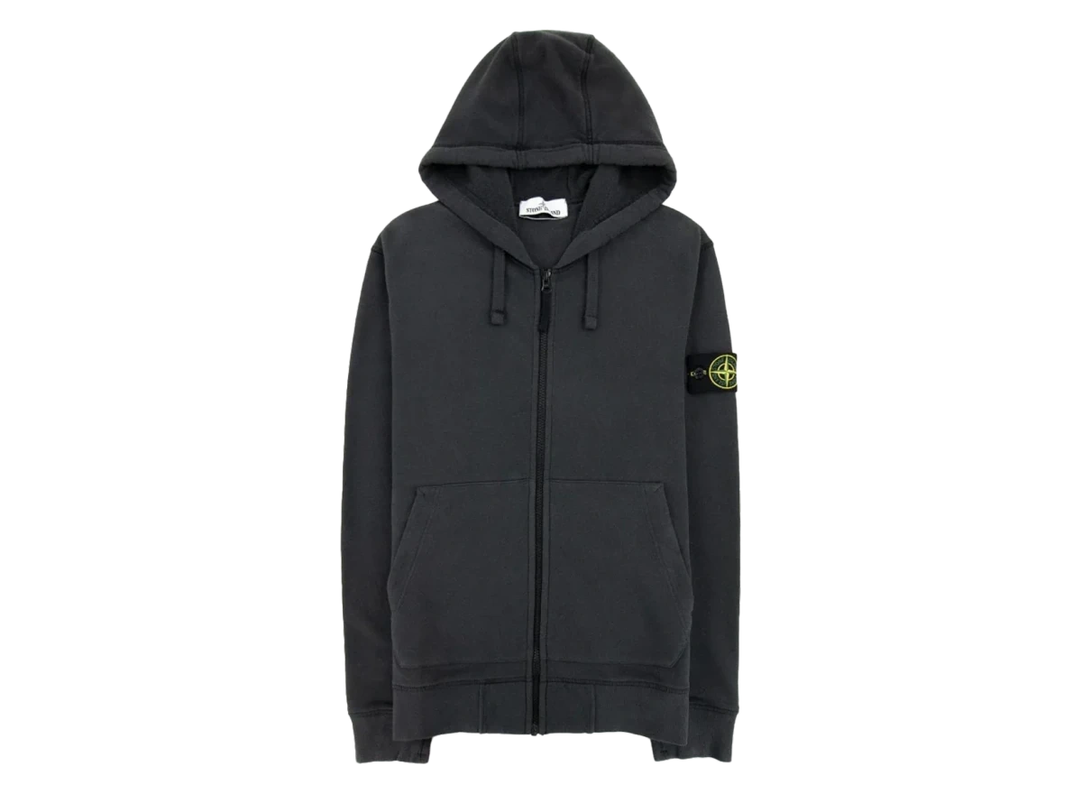 Foto del prodotto Stone Island Regular Fit Hooded Zip-Up Charcoal