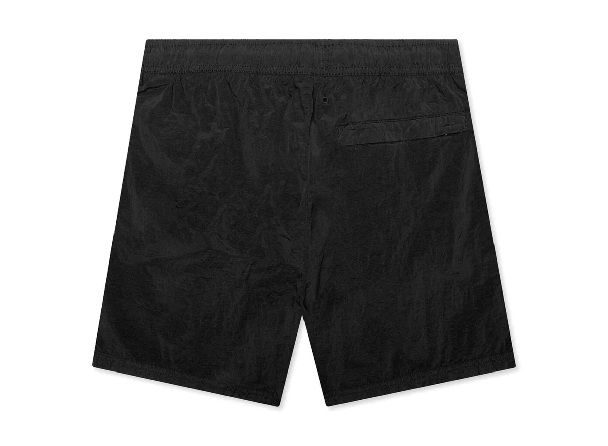 Stone Island Nylon Metal Swim Shorts B0943 Black - Image 1