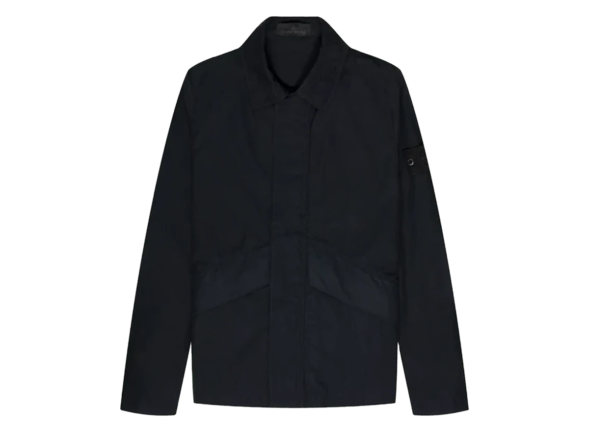 Stone Island Ghost Overshirt Jacket Black Produktfoto