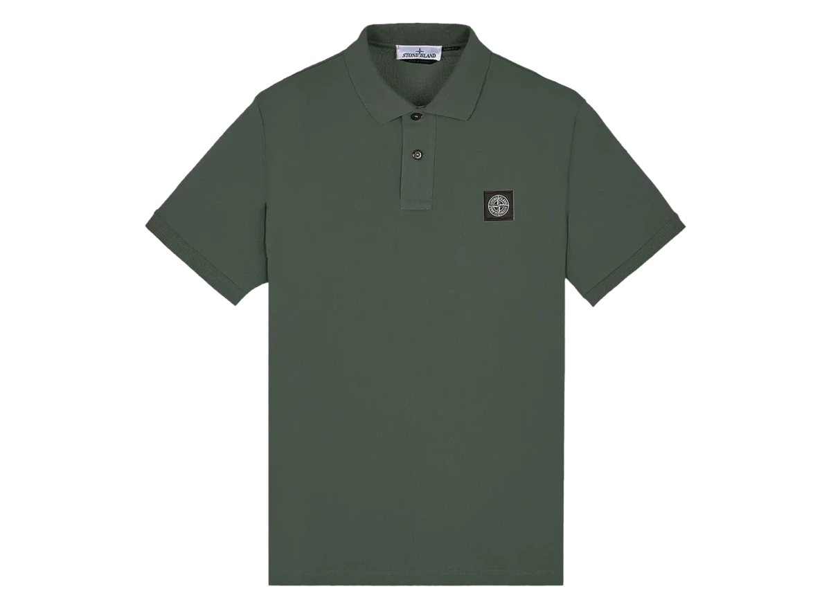 Stone Island Polo Green Produktfoto