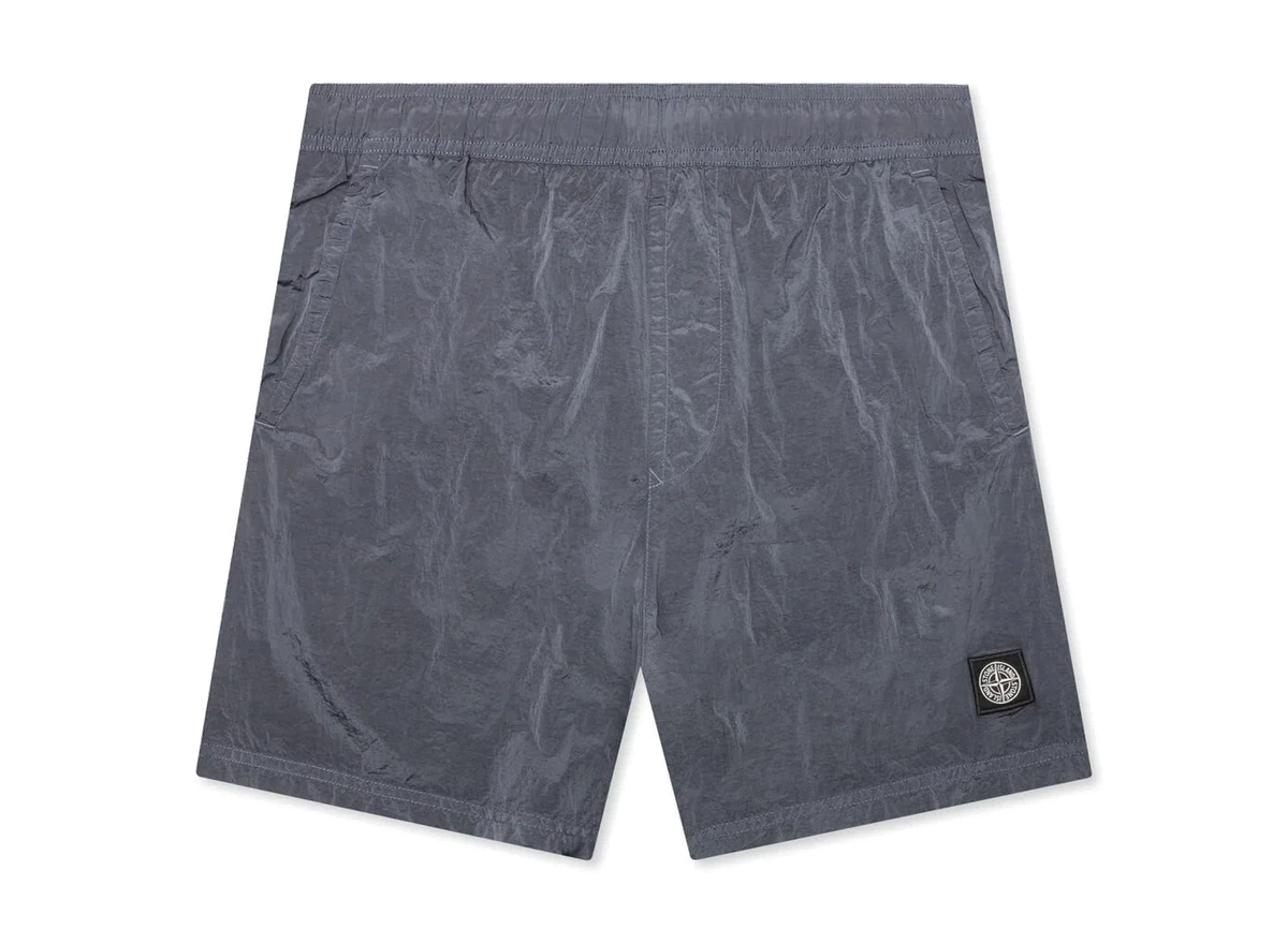 Stone Island Nylon Metal Swim Shorts B0943 Lead Grey product photo