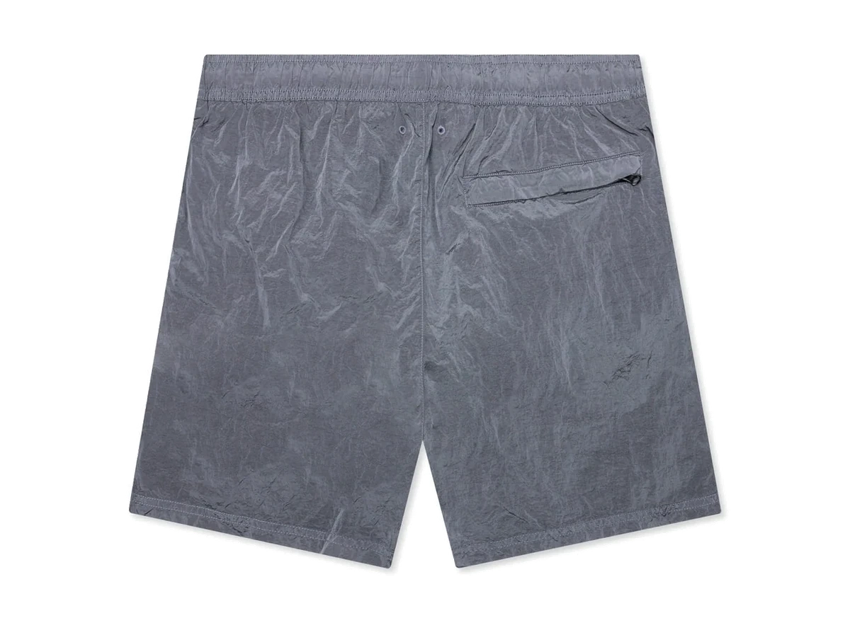 Stone Island Nylon Metal Swim Shorts B0943 Lead Grey - Image 1