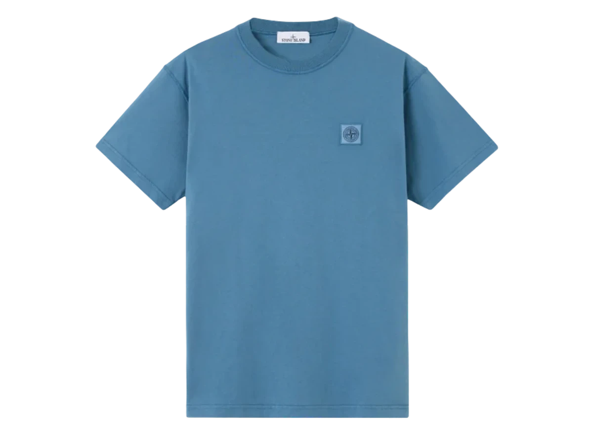 Foto del prodotto Stone Island SS Compass Logo Ghost T-Shirt Steel Blue