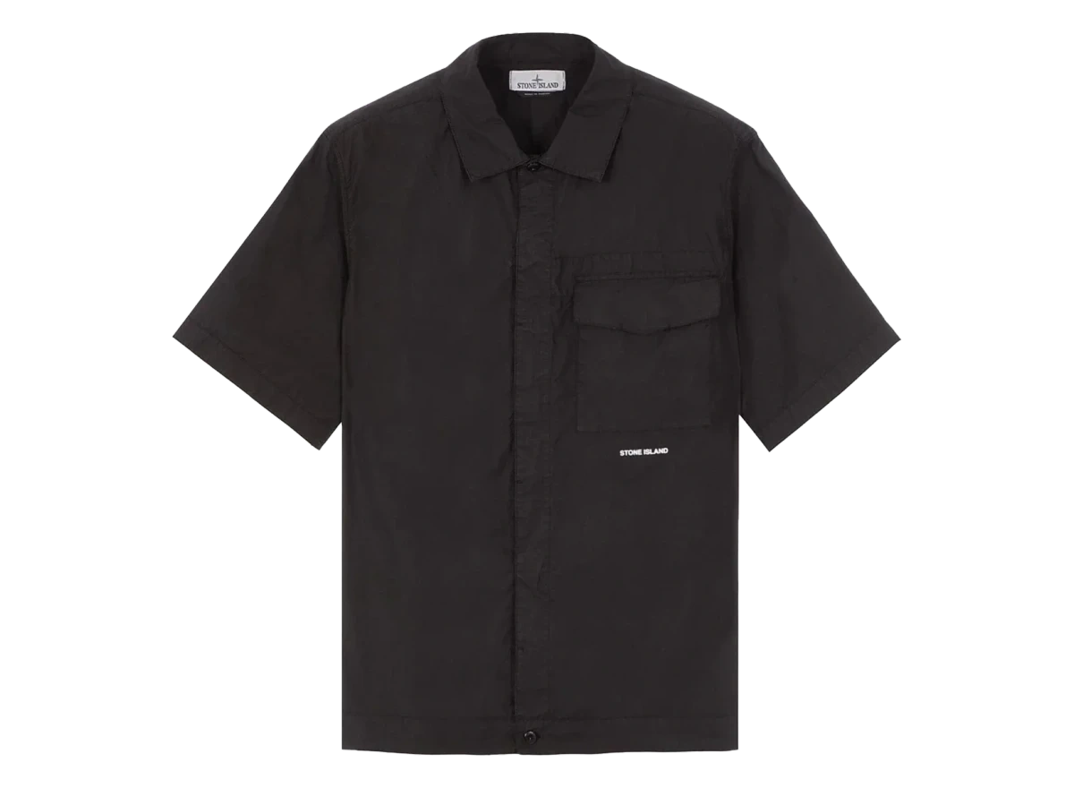 Foto del prodotto Stone Island Detailed Overshirt Black