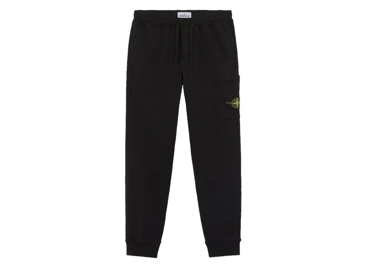 Stone Island Slim Fit Joggers Black Produktfoto