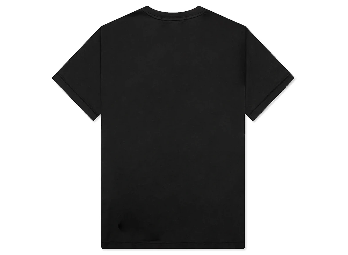 Stone Island Patch Logo T-Shirt 24113 Black - Image 1