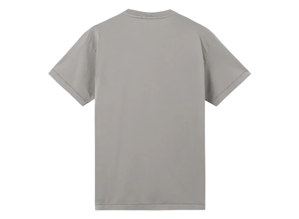 Stone Island SS Compass Logo T-Shirt Cement - Image 1