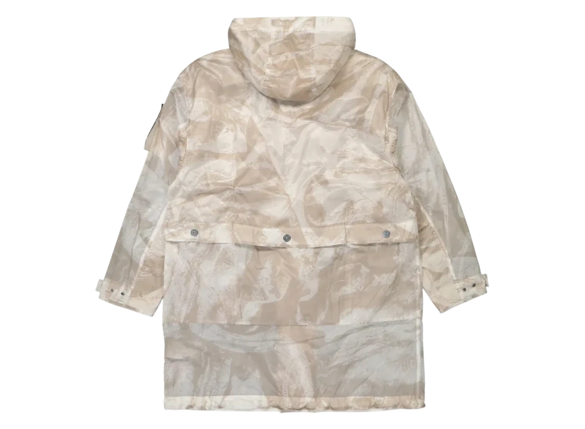Stone Island UV-reactive Nylon Parka Camouflage Desert - Image 1