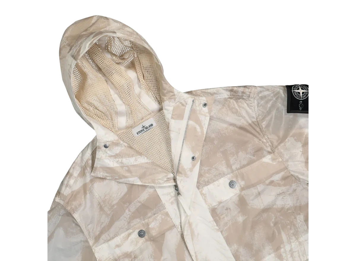 Stone Island UV-reactive Nylon Parka Camouflage Desert - Image 2