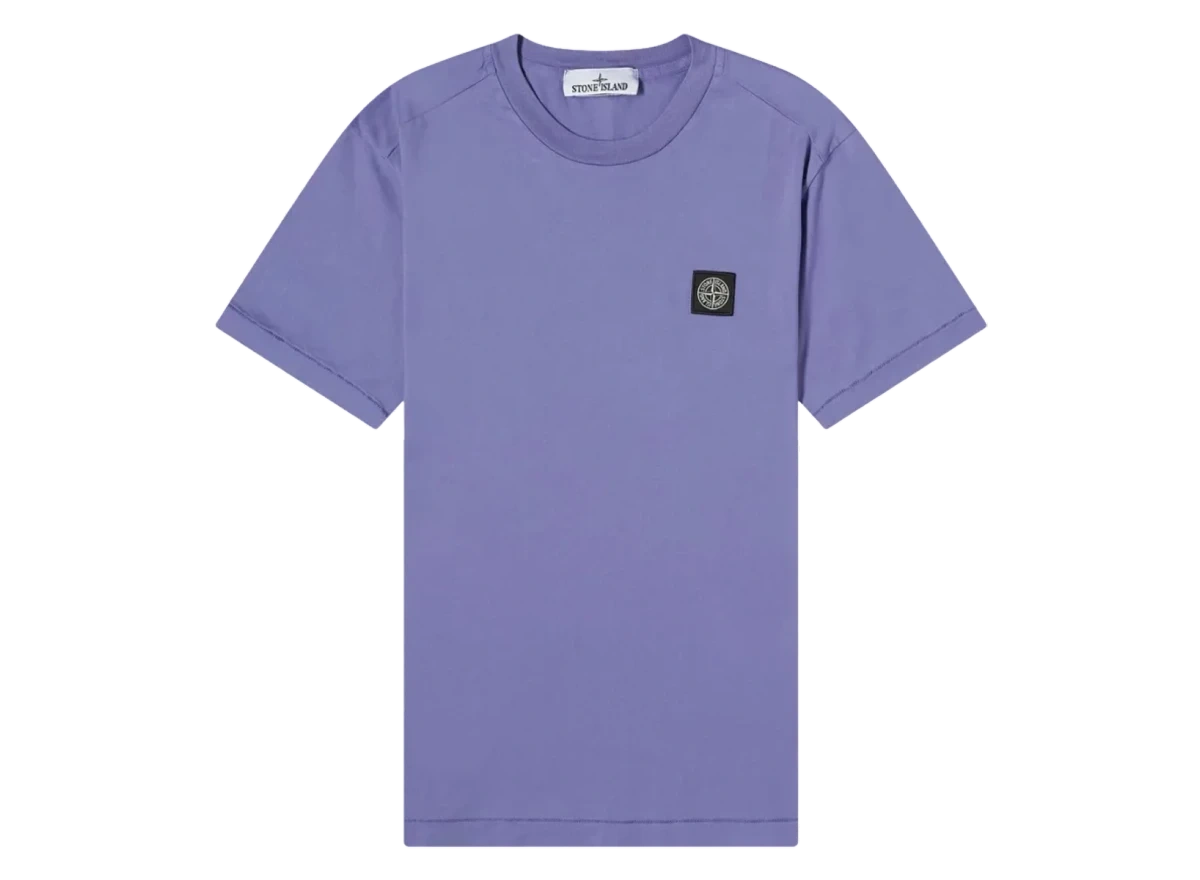 Foto del prodotto Stone Island SS Compass Logo T-Shirt Lavender