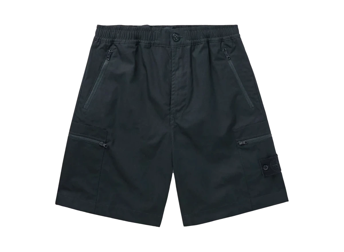Stone Island Weatherproof Comfort Shorts Ghost Black product photo