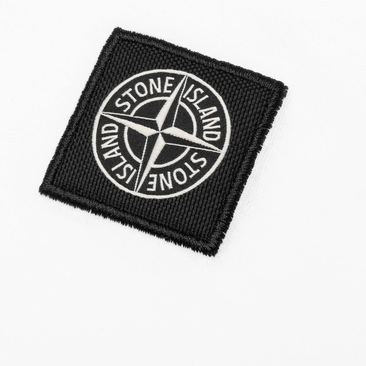 Stone Island Patch Logo T-Shirt 24113 White - Image 2