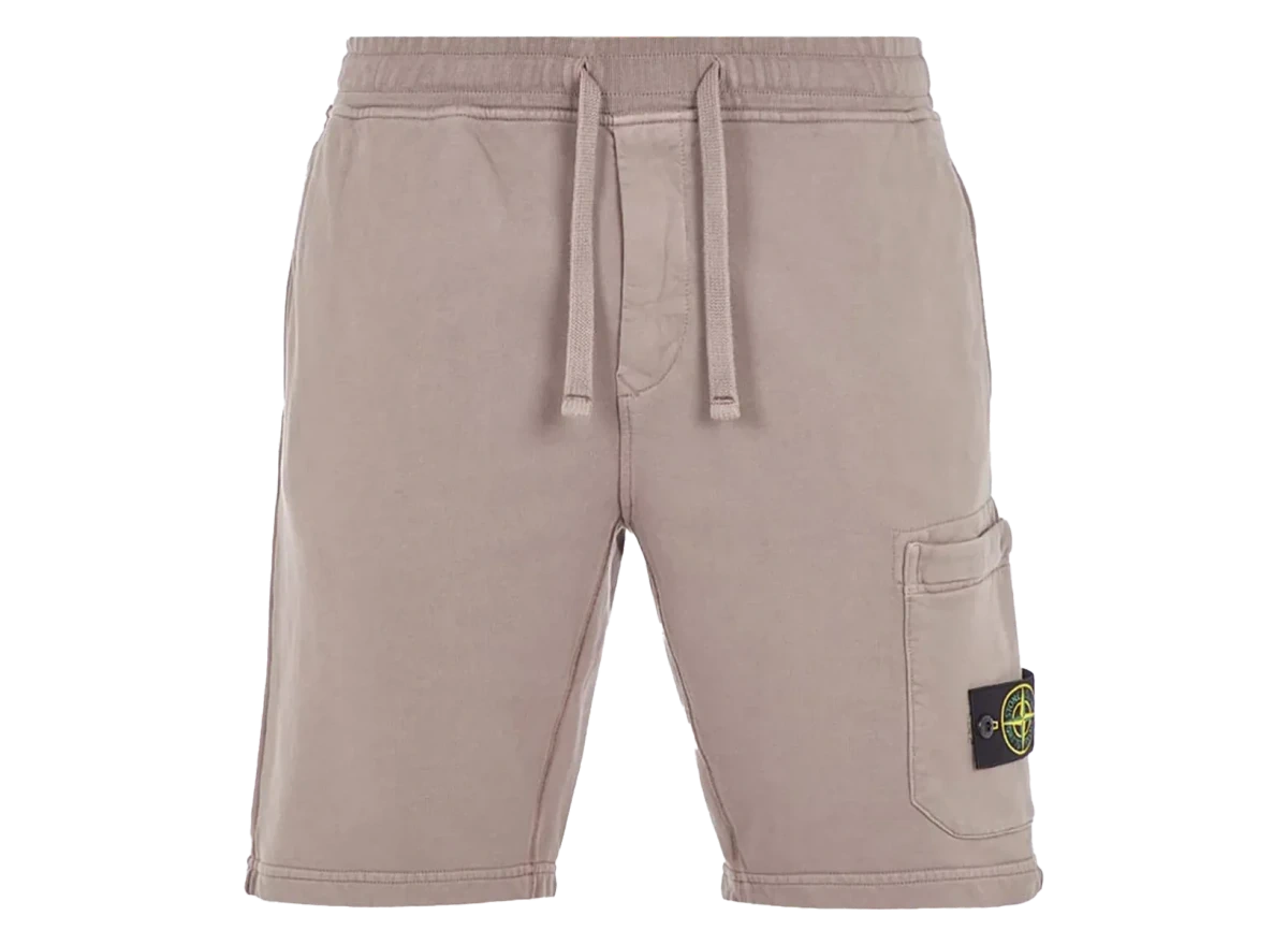 Stone Island Felpa Bermuda Shorts Dove product photo