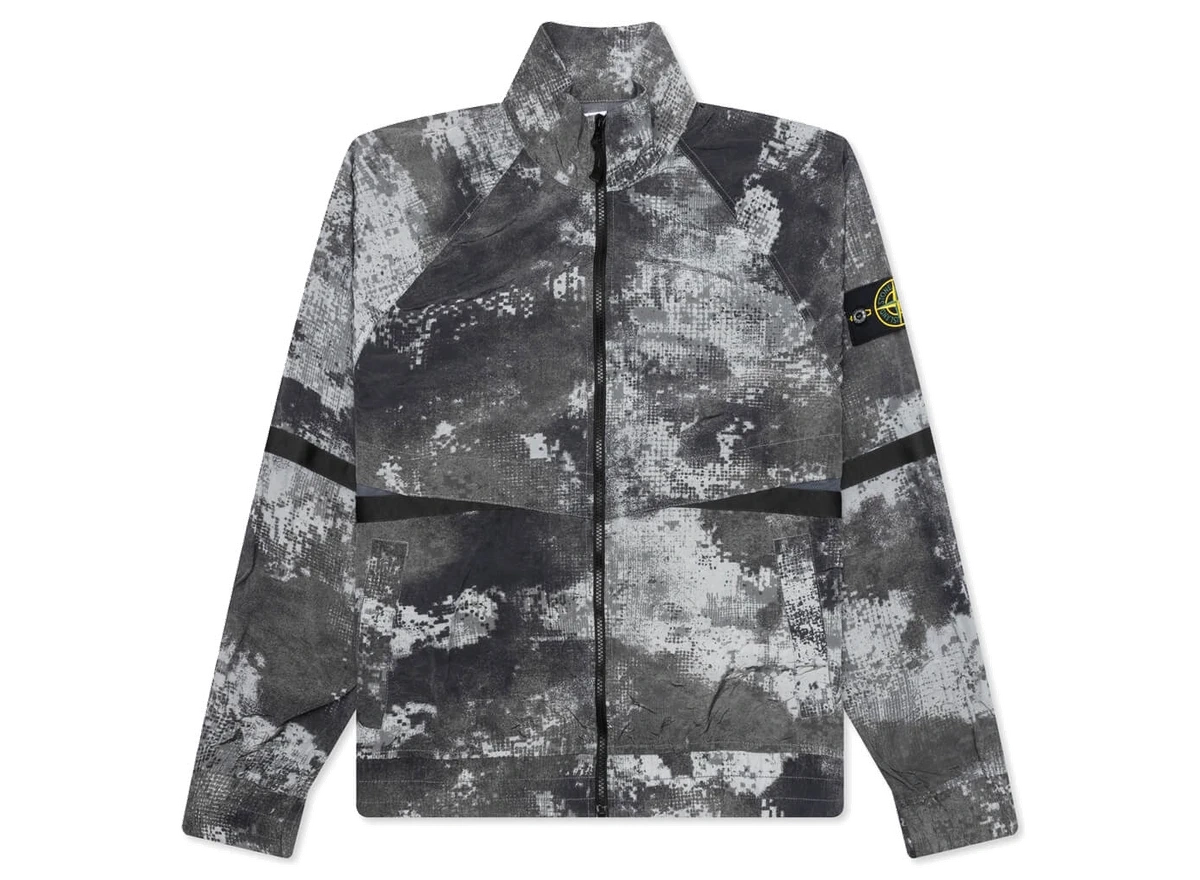 Foto del prodotto Stone Island Dissolving Grid Camo Jacket Grey
