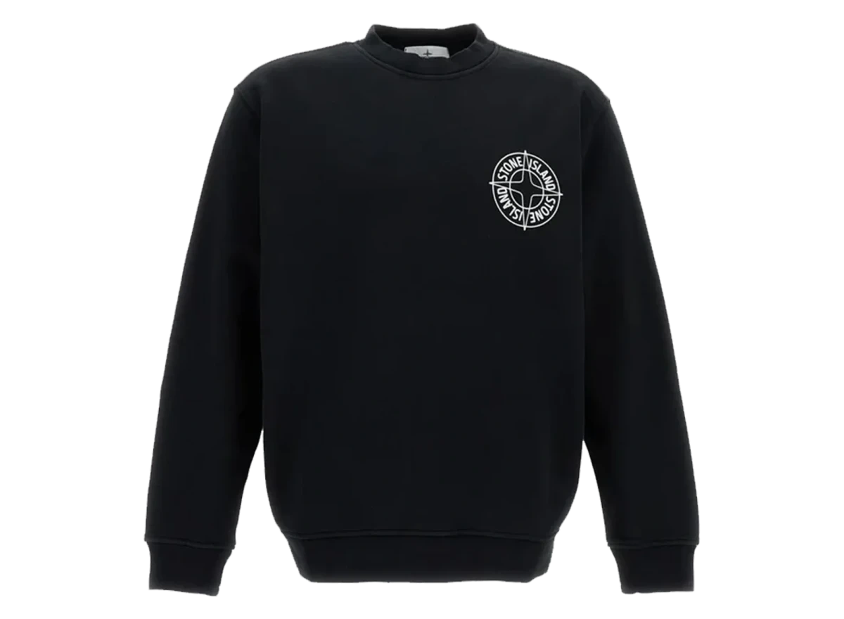 Foto del prodotto Stone Island Oversized Jersey Crewneck Black