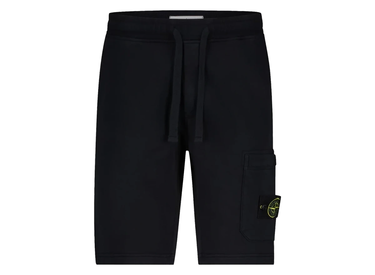 Stone Island Felpa Bermuda Shorts Navy Blue product photo