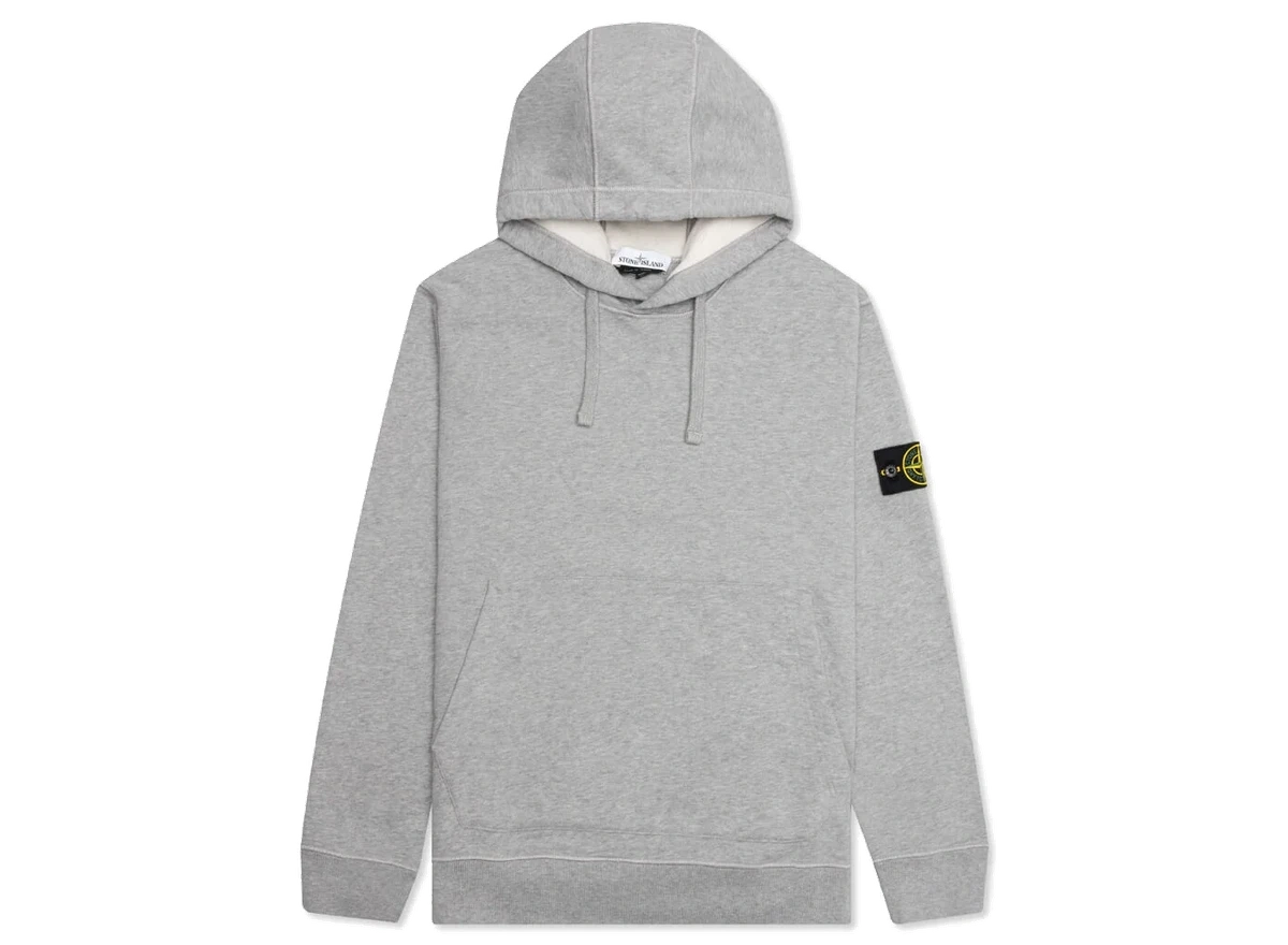 Foto del prodotto Stone Island Hooded Sweatshirt 64120 Melange Grey