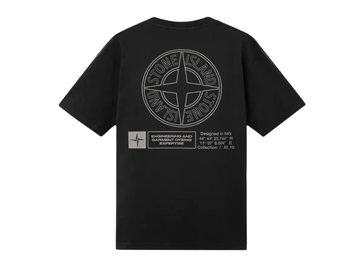 Stone Island SS T-Shirt Black - Image 1