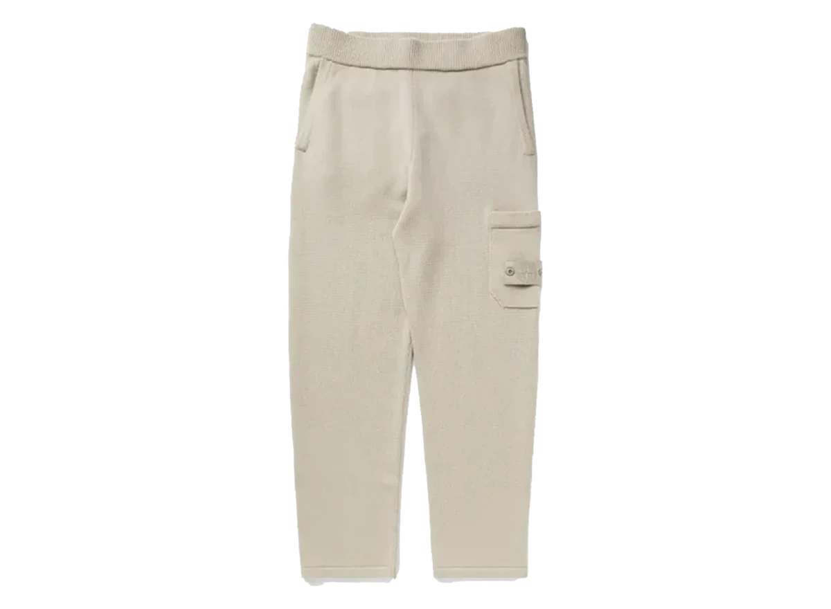 Stone Island Wool Ghost Cargo Jogger Beige Produktfoto