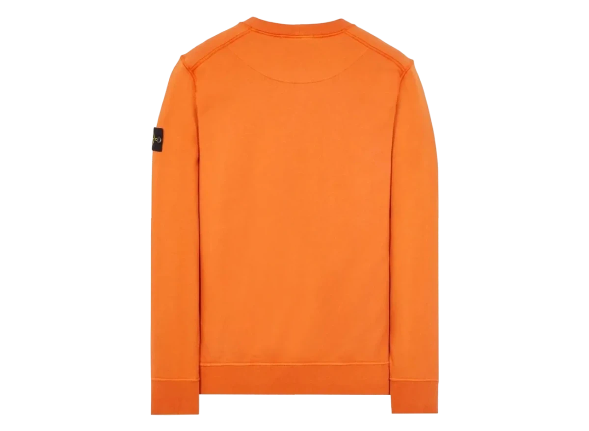 Stone Island Felpa Crewneck Orange - Image 1