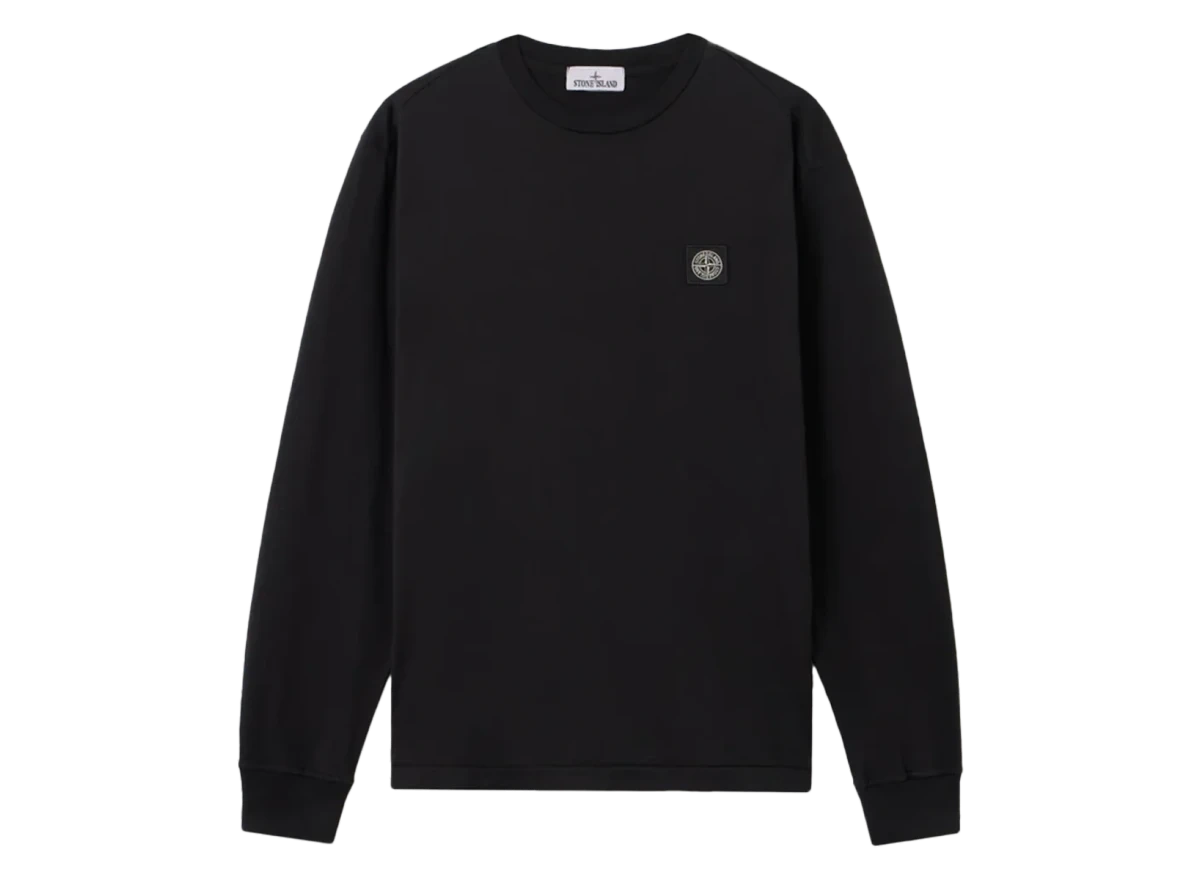 Foto del prodotto Stone Island Compass Logo T-Shirt Longsleeve Black