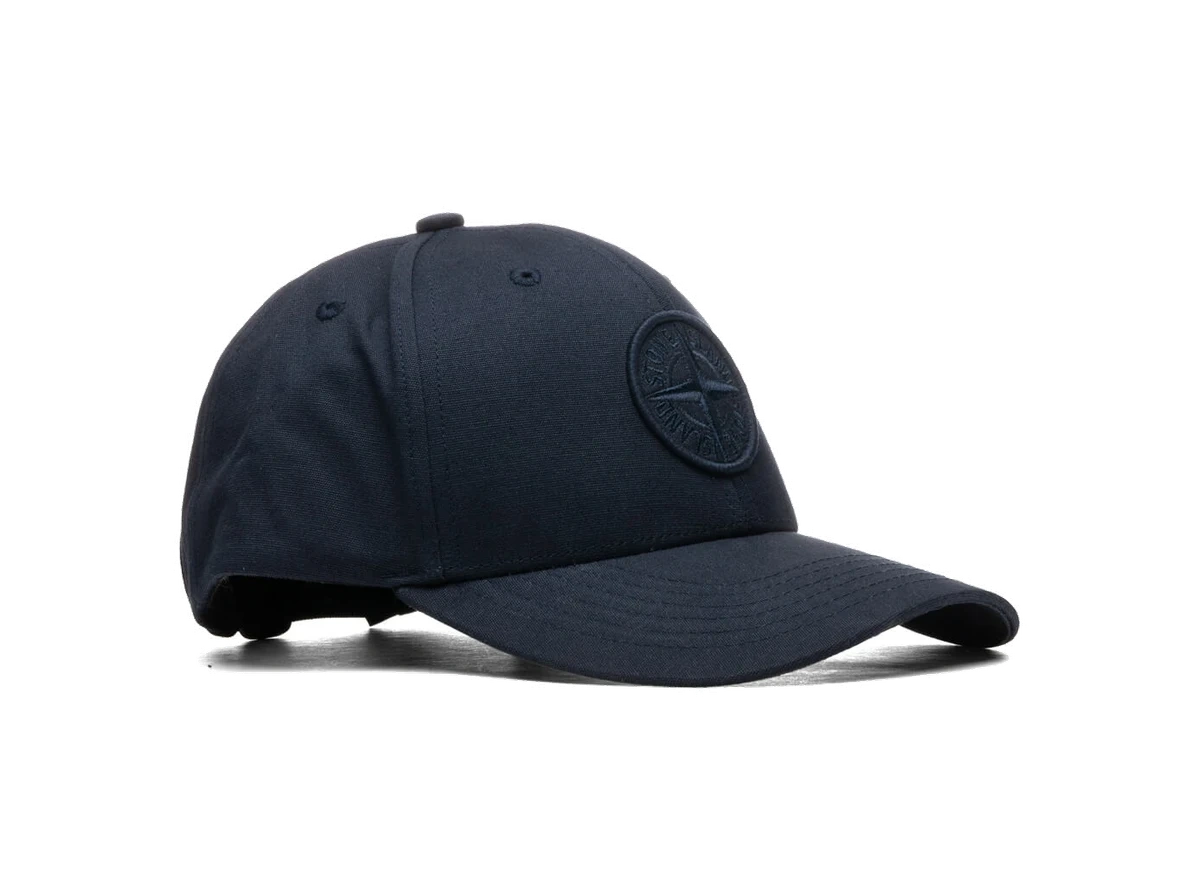 Stone Island 6 Panel Cap 99661 Navy Blue - Image 1