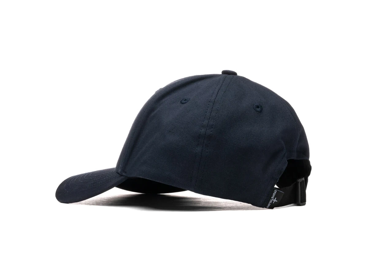 Stone Island 6 Panel Cap 99661 Navy Blue - Image 2
