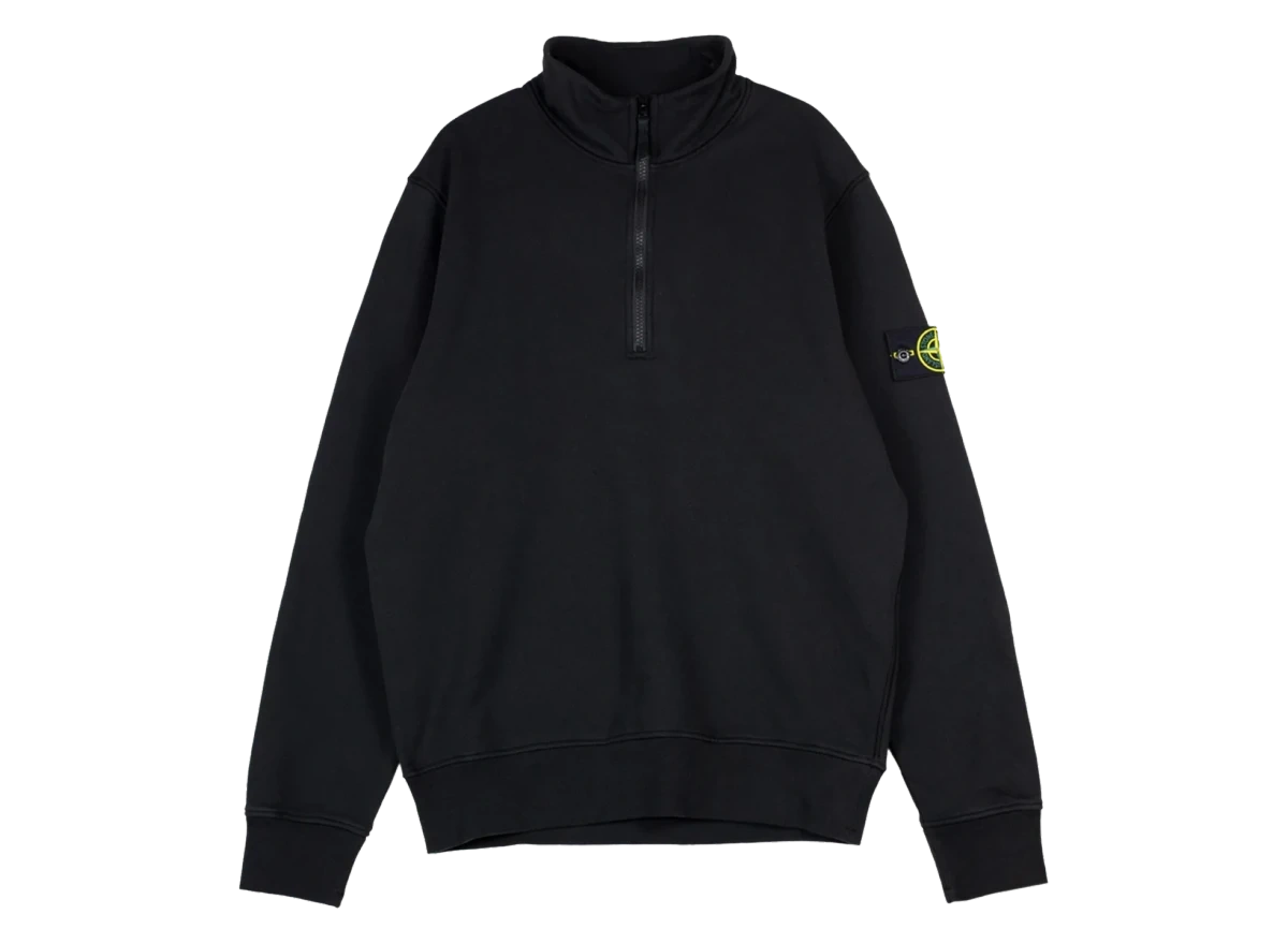 Foto del prodotto Stone Island Felpa Quarter Zip Black