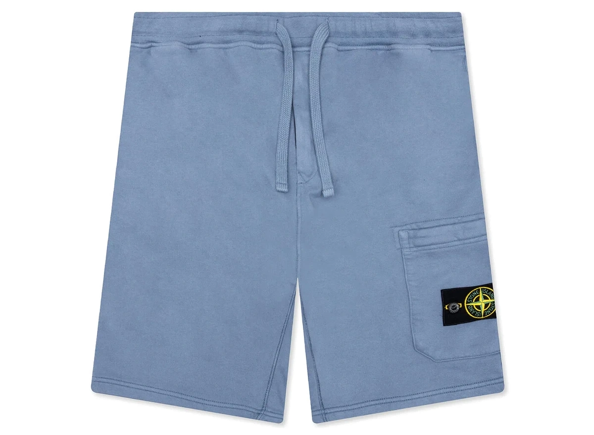 Stone Island Cargo Bermuda Shorts Avio Blue product photo