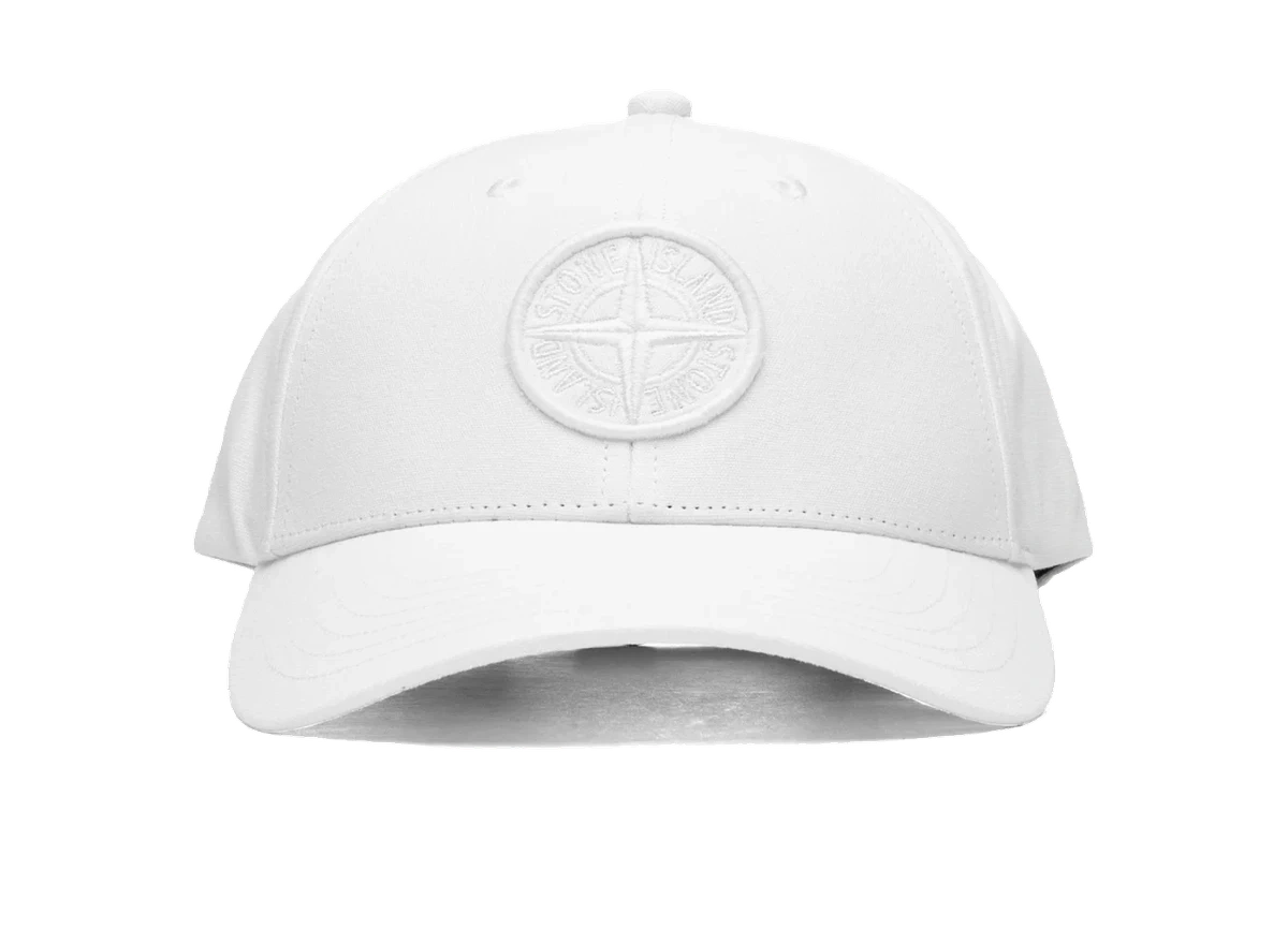 Foto del prodotto Stone Island 6 Panel Cap 99661 White