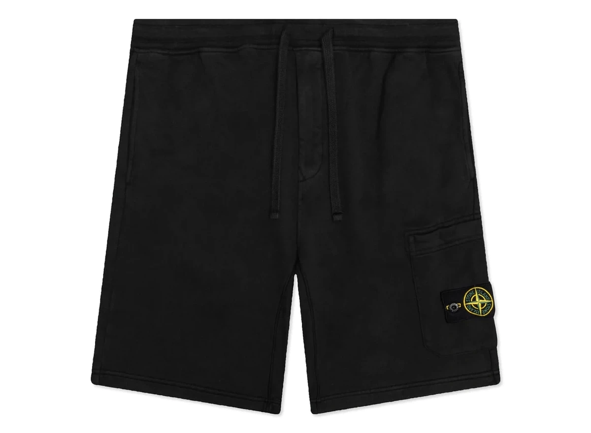 Stone Island Cargo Bermuda Shorts Black product photo