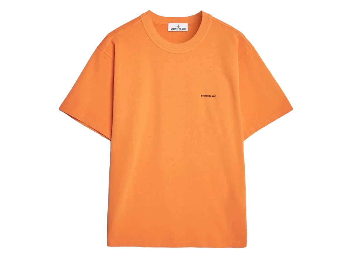 Stone Island Bonded T-shirt Orange Produktfoto