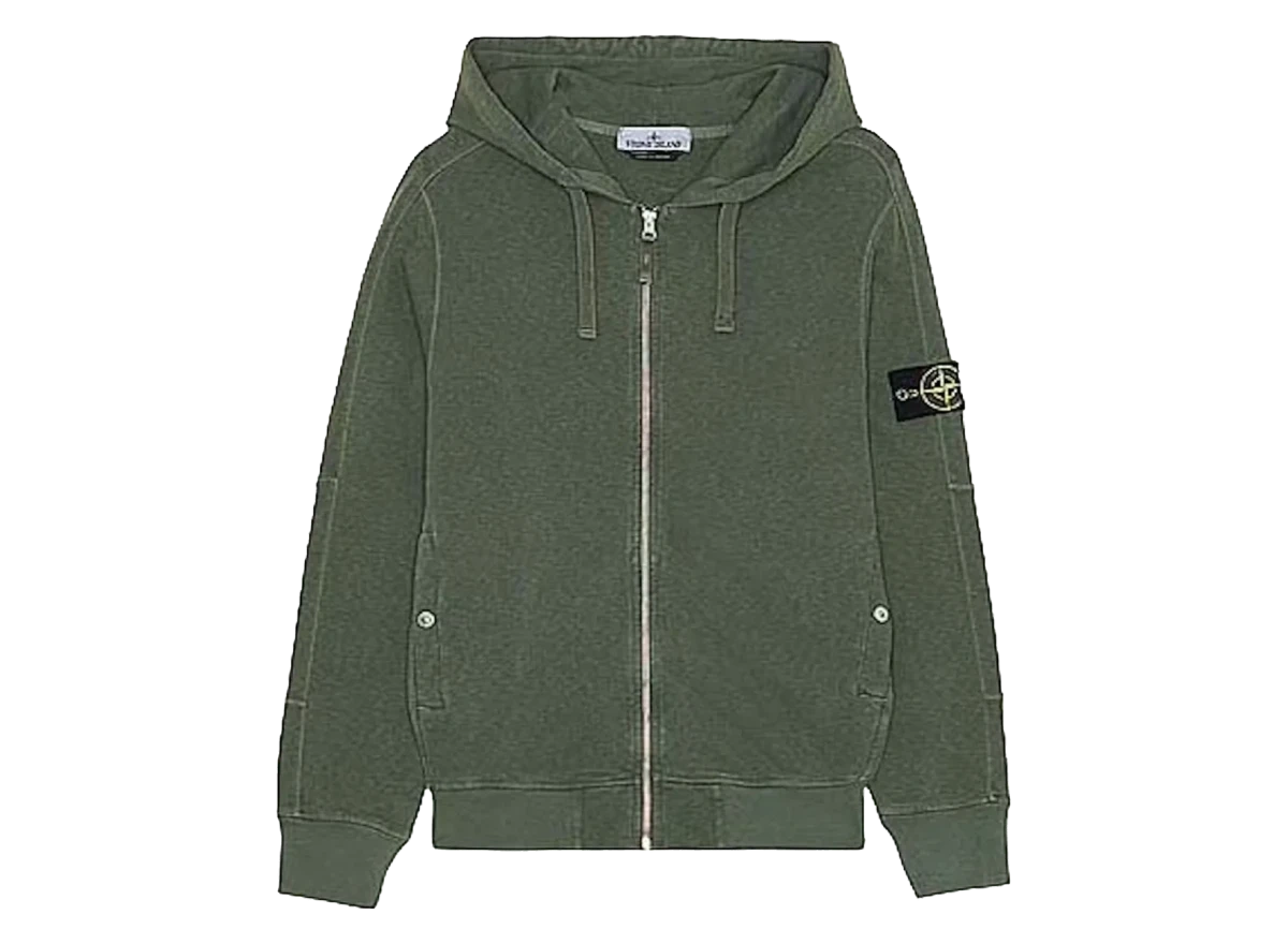 Foto del prodotto Stone Island Felpa Zip-Up Musk