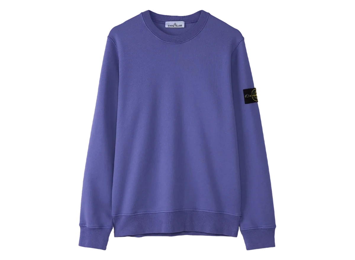 Stone Island Felpa Crewneck Lavender Produktfoto