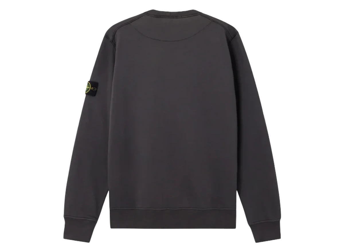 Stone Island Felpa Crewneck Lead Grey - Image 1