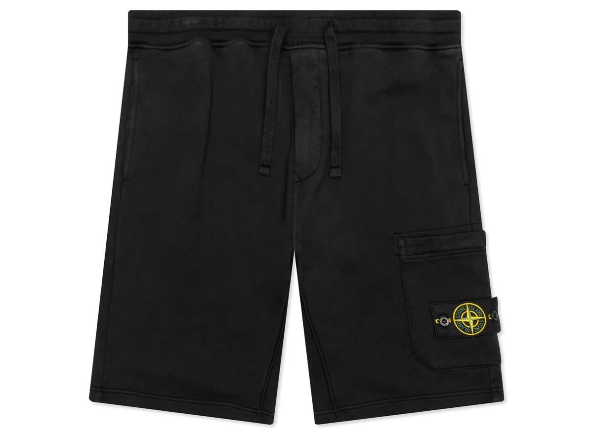 Stone Island Bermuda Cargo Shorts 64651 Black product photo