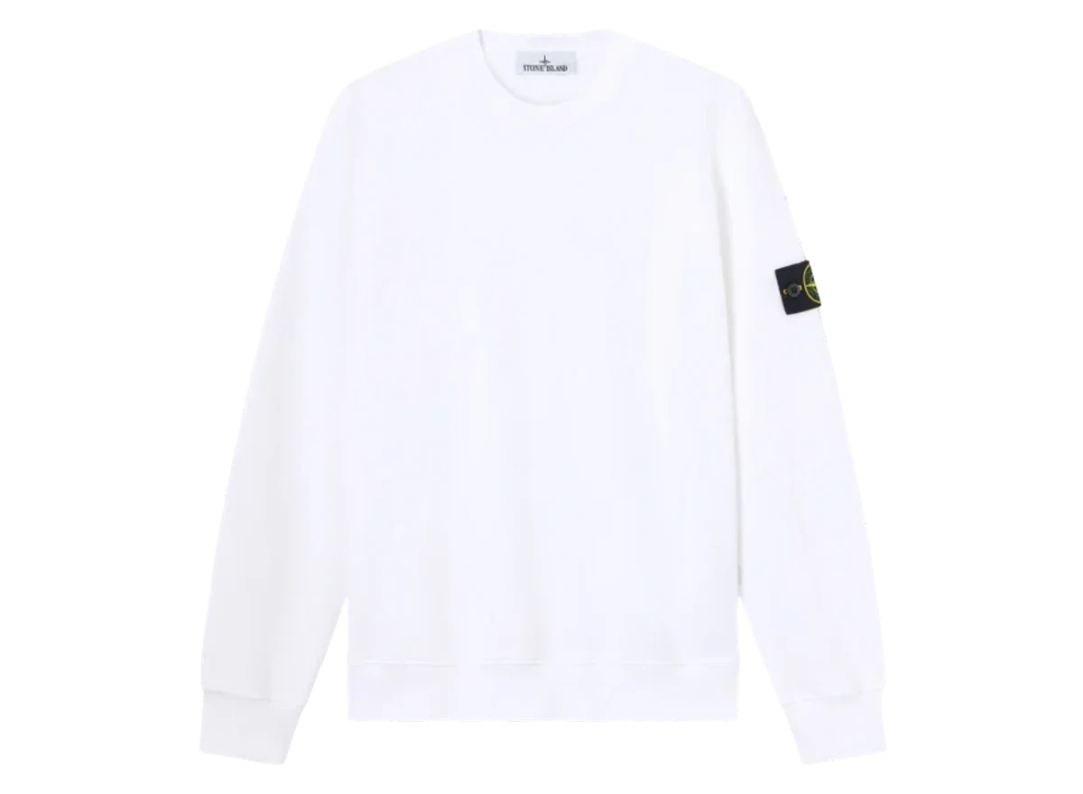 Stone Island Felpa Crewneck White Produktfoto