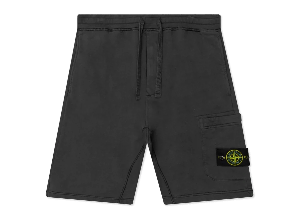Stone Island Bermuda Cargo Shorts 64651 Charcoal product photo