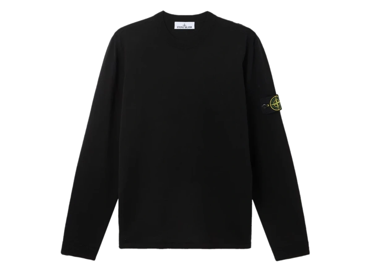 Foto del prodotto Stone Island Light Raw Organic Cotton Crewneck Black