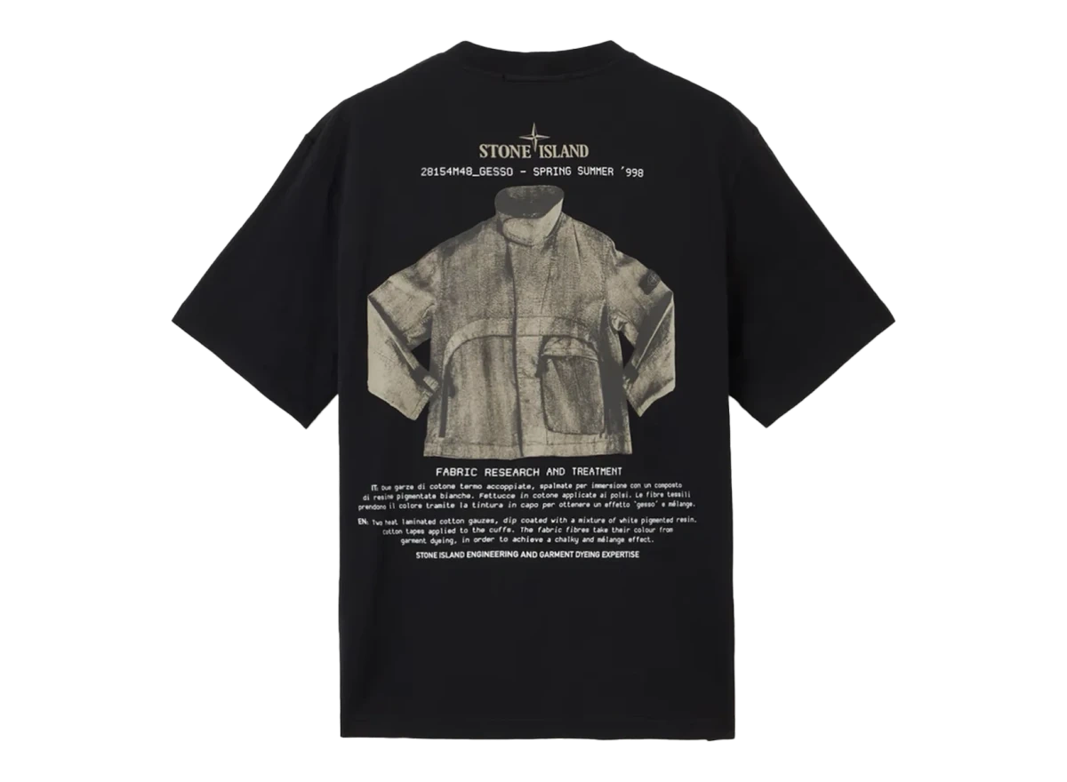 Stone Island Archivio T-Shirt Black - Image 1