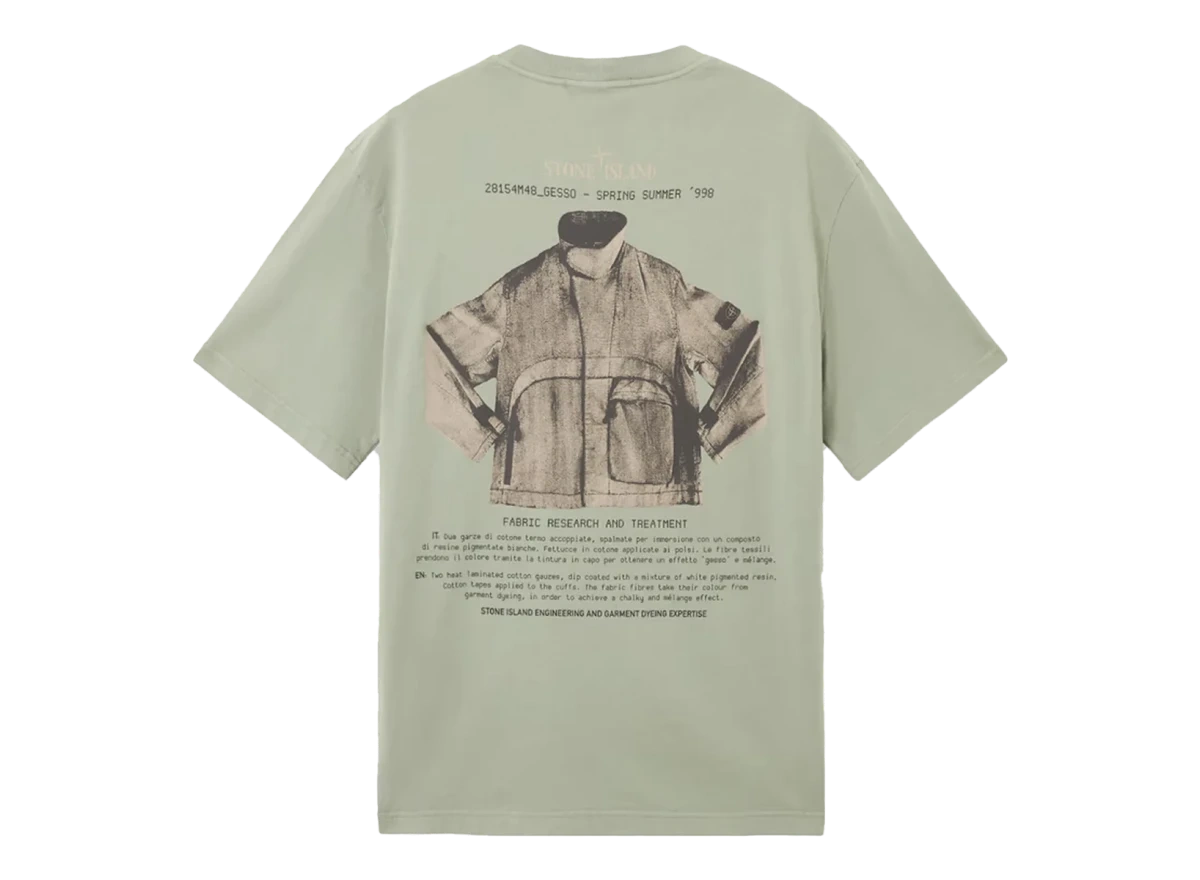 Stone Island Archivio T-Shirt Sage Green - Image 1