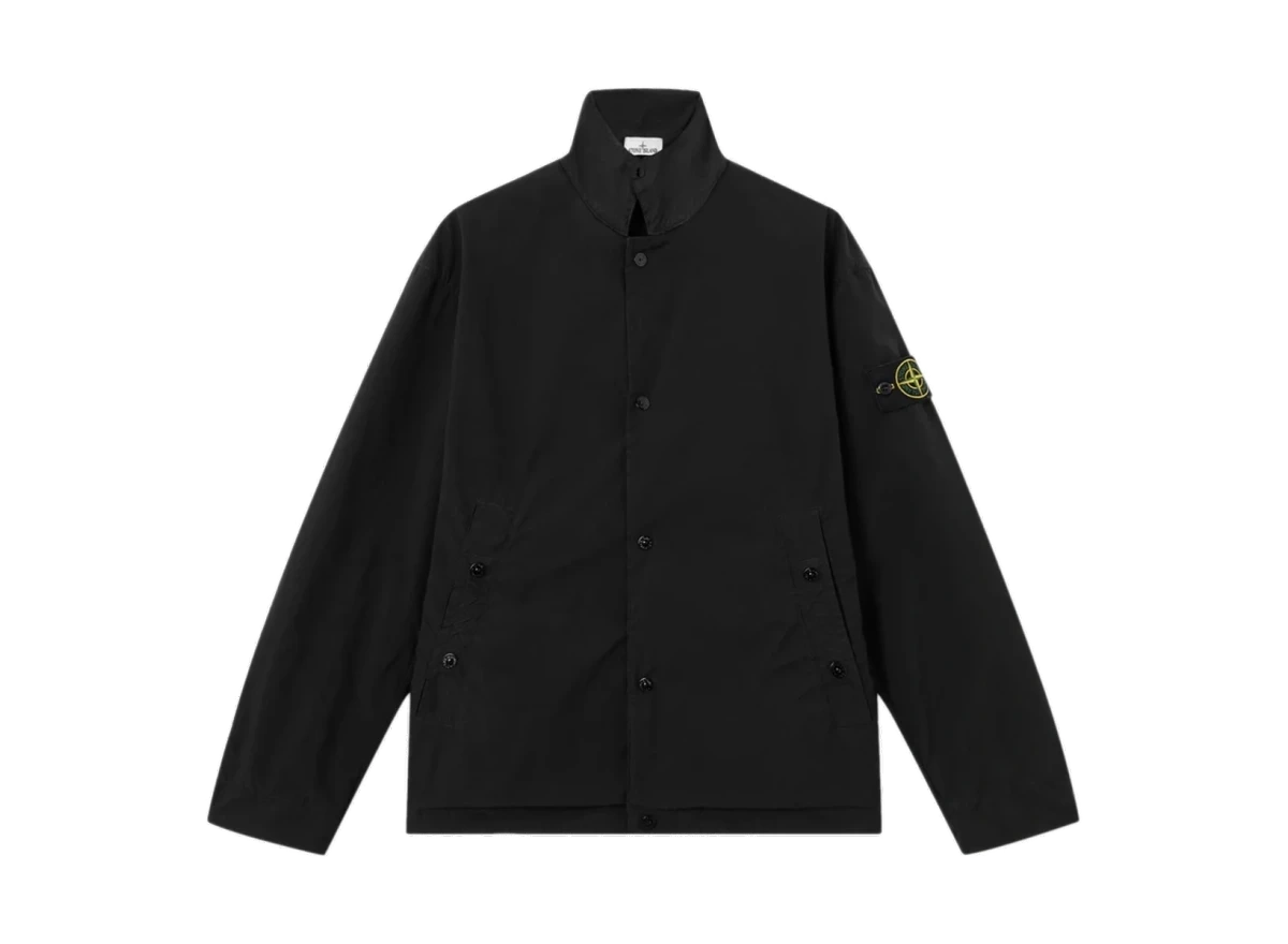 Foto del prodotto Stone Island Light Compact Touch Poly-TC Coach Jacket Black