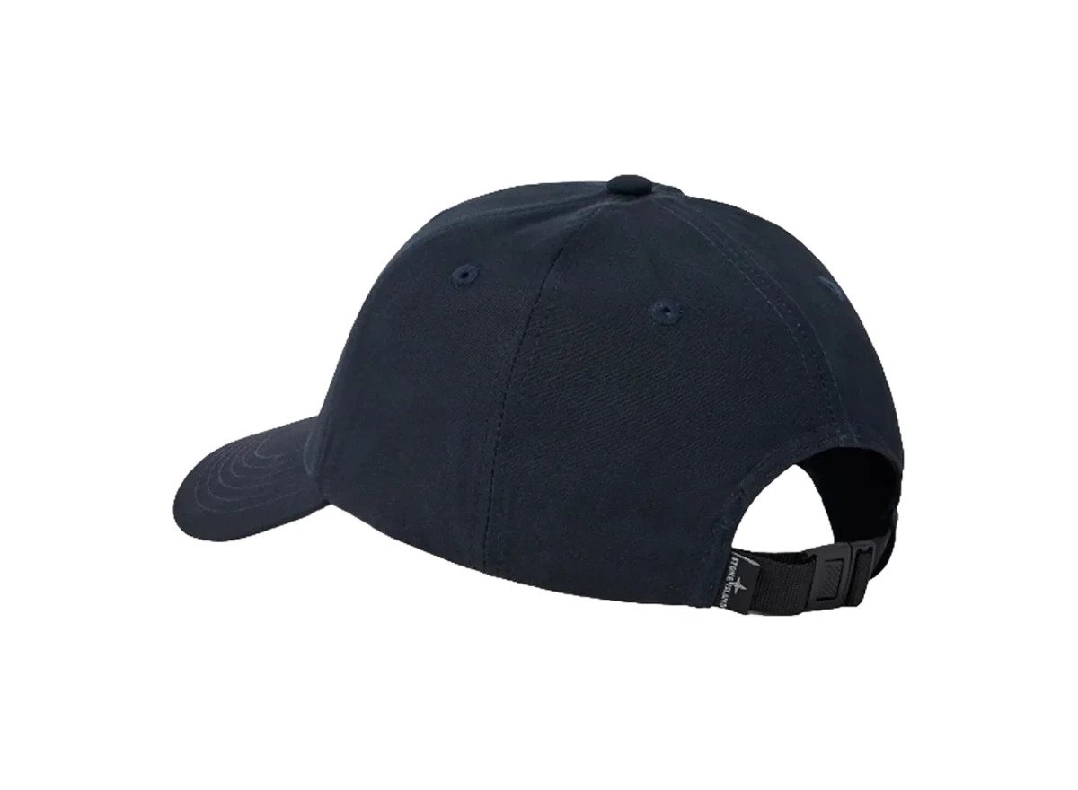 Stone Island Baseball Cap Navy Blue - Image 1