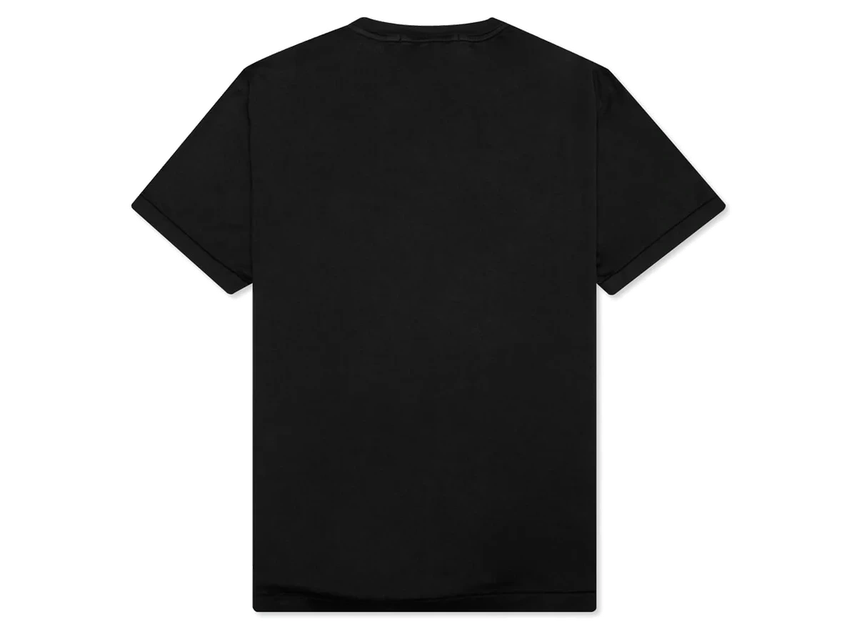 Stone Island Patch Logo T-Shirt Black - Image 1
