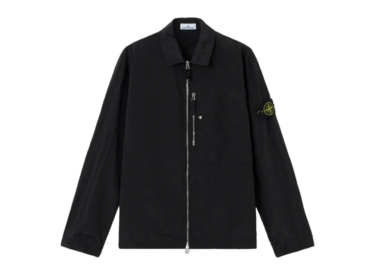 Foto del prodotto Stone Island Nylon Metal Econyl Overshirt Black