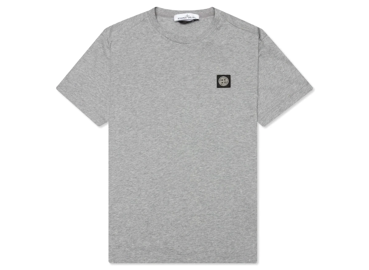 Foto del prodotto Stone Island Patch Logo T-Shirt Melange Grey