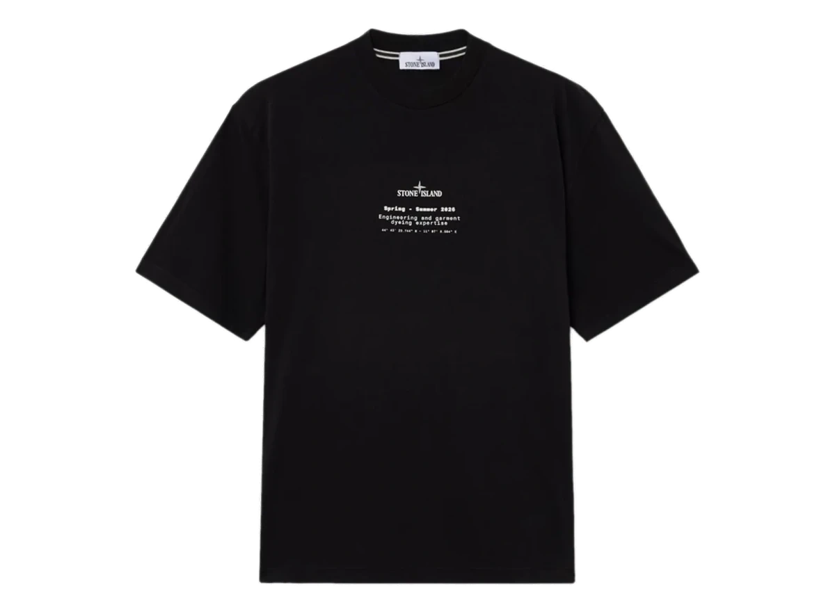Foto del prodotto Stone Island Organic Cotton T-Shirt Black